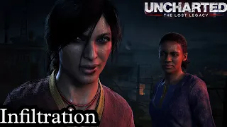 Uncharted: The Lost Legacy | Chapter 2 - Infiltration Walkthrough (4K 60FPS)