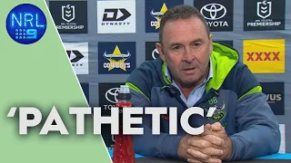 NRL Presser: Ricky Stuart is sick of defending his sides performances | NRL on Nine