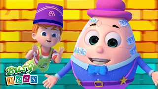 Humpty Dumpty Song | Children Songs |  Busy Bees Nursery Rhymes for children's & Kids Songs