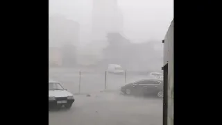 Russia - Torrential rains have flooded the streets of Krasnodar!