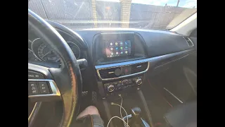 CarPlay и Android Auto в mazda  cx5 2016