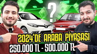 2024 ARABA PİYASASI NE OLACAK ? 500.000 TL ALINABİLECEK ARABALAR