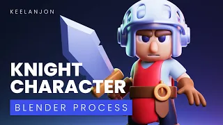 Blender - Character Modeling - Stylised Knight Character Creation