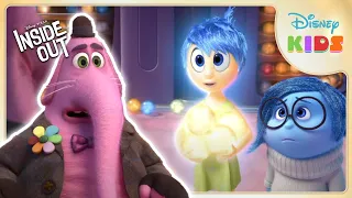 Joy Meets Bing Bong | Inside Out | Disney Kids