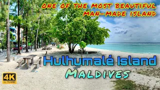 【4K】Hulhumalé Island | One of the Most Beautiful Man-made Island | Maldives Ep-3