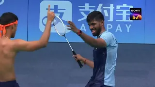 Satwik & chirag wins gold | win celebration | Men's Doubles | Badminton Highlights| Hangzhou 2022