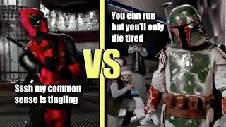 Deadpool vs Boba Fett. Epic Rap Battles of History - Bonus Battle!