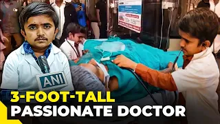 Gujarat: Three-foot-tall man becomes doctor beating all odds