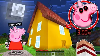 NUNCA LLAMES A LA CASA DE PEPPA PIG A LAS 3 AM EN MINECRAFT