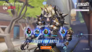 THIS IS HOW THE BEST JUNKRAT LOOKS LIKE - AQUAMARINE JUNKRAT GAMEPLAY OVERWATCH 2 SEASON 3