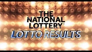 Lotto Results from Saturday 3rd November 2018