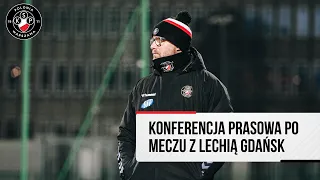 Konferencja prasowa po meczu z Lechią Gdańsk