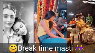 Break time masti 😊|Maddam sir||Gulki and Yukti and Dsp fun||Short||