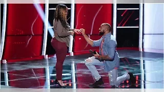 'Not 1 Yes but 2': The Voice Contestant Celebrates Getting Picked by Proposing to Girlfriend