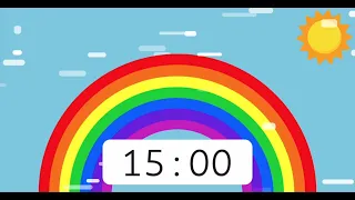 Rainbow Timer 15 Minute 🌈