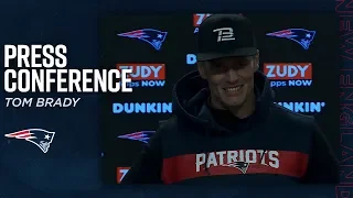Tom Brady on facing the Eagles: "It's going to be a great test for us"