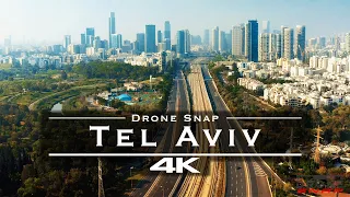 Tel Aviv - by drone [4K]