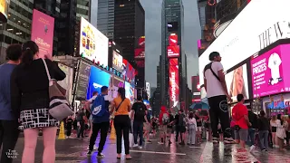 New York City SIGHTS & SOUNDS - TIMES SQUARE Safe to Visit?!【4K】