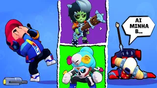 TODAS ANIMAÇÕES DE VITÓRIA E DERROTA E EFEITOS DAS SKINS DO BRAWL-O-WEEN!