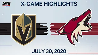 NHL Highlights | Golden Knights vs. Coyotes - Jul. 30, 2020