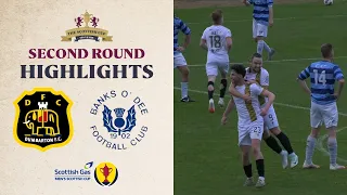 Dumbarton 3-2 Banks O'Dee | Scottish Gas Scottish Cup Second Round Highlights