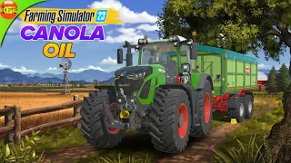 Farming Simulator 23 Gameplay - Making Canola and Sunflower Oils