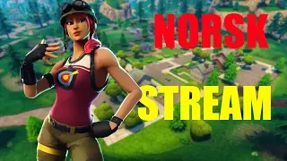 ZONE WARS MED DERE // DERE ER BEST! // NORSK FORTNITE STREAM