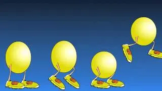 happy easter cartoon animation - rhythm eggs