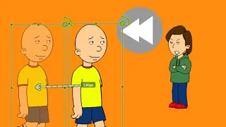 Caillou Gets Grounded but in Reverse
