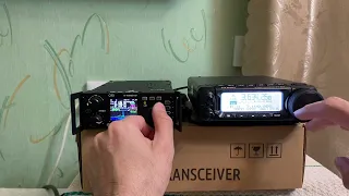 Сравнение Yaesu ft-891 с Xiegu G90 диапазон 80 и 40 метров, Comparison of Yaesu with Xiegu