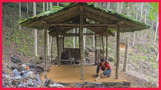 FULL VIDEO: 55 Days of build a new life, Chicken coop, Bamboo house. Building farm, free life (ep69)