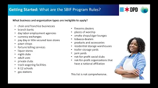 SBIF Rollout Webinar: April 2023