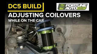 Fortune Auto Coilovers: How to adjust coil-over height while on your car