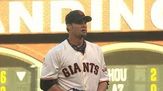 WSH@SF: Vogelsong fans six over six innings