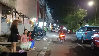 Beginilah Suasana Jalan Kota Tua Arah jalan Kalijodo Di Malam Hari