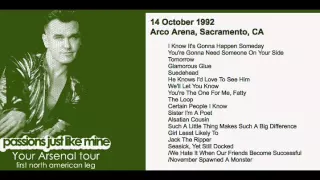 Morrissey - October 14, 1992 - Sacramento, CA (Full Concert) LIVE