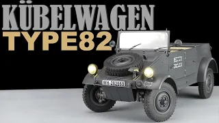 AWESOME details! ROCHOBBY Kübelwagen Type82 1/12 Unboxing