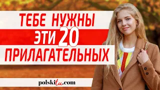 ТОП 20 польских прилагательных, которые стоит знать