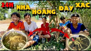 Anh Ba Phải | Thử Thách 24h Sống Trong Nhà Hoang Đầy X.Á.C  C.H.Ế.T - Lạnh Gáy | 24 Hour Challenge