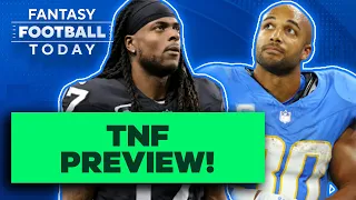 Week 15 TNF Chargers at Raiders: Fantasy Breakdown & Starts/Sits! | 2023 Fantasy Football Advice