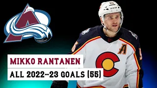 Mikko Rantanen (#96) All 55 Goals of the 2022-23 NHL Season