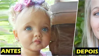 Você se LEMBRA DA MENINA MAIS BONITA DO MUNDO? Hoje ela tem 9 ANOS e ...