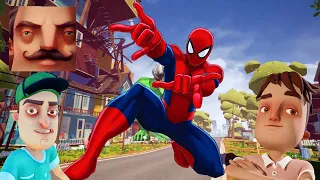 Hello Neighbor - My New Neighbor Spider-Man Sam Raimi Act 2 Random Gameplay Walkthrough