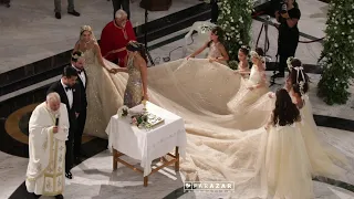 Magical Wedding Ceremony And Gorgeous Wedding Dress !