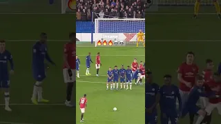 rashford insane free kick vs Chelsea #football #shorts