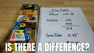PART 1 22LR AMMO TESTING DIFFERENCE BETWEEN TARGET, MATCH, CLUB REVIEW