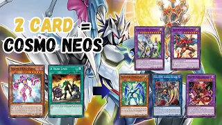 Cosmo Neos Combo Using 2 Cards Only - Hero Combo - Yugioh Combos