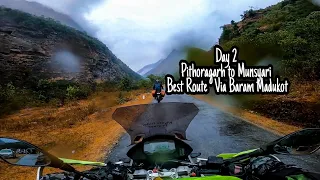 Unexpected Adventure | Pithoragarh to Munsyari Via Baram Madukot on BMW GS310| Day 2