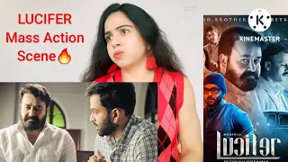 Lucifer Mass Action Scene|Reaction|Mohanlal|The ladyboss