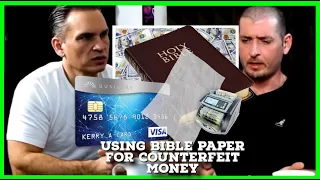 Using Bible Paper To Make Counterfeit Money | Matthew Cox And Jeff Turner | Matthew Cox Clips